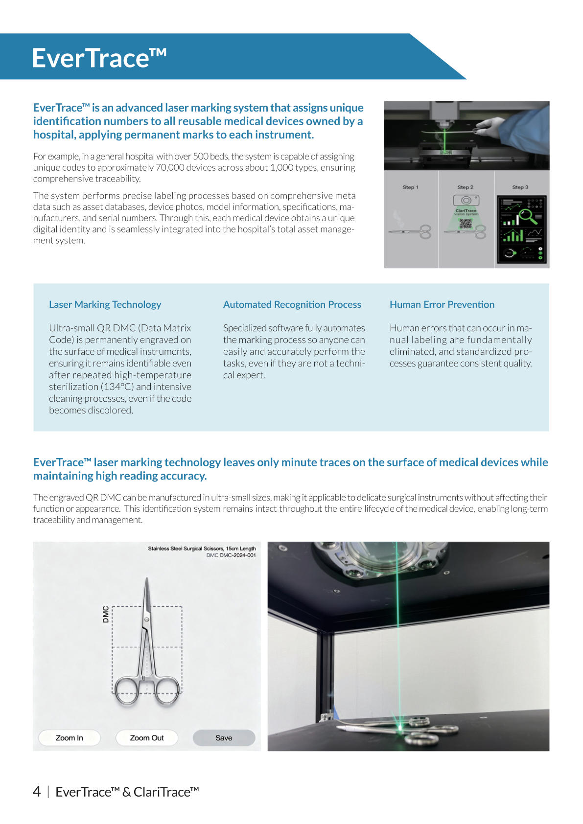 ClariTrace brochure page 4